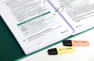 doble pagina con esquema guardia civil